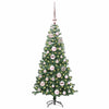 VidaXL Weihnachtsbaum mit 150 LEDs mit standardmäßigem grünem 120 cm PVC