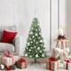 VidaXL Weihnachtsbaum mit 150 LEDs mit standardmäßigem grünem 120 cm PVC