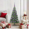 VidaXL Weihnachtsbaum mit 150 LEDs mit standardmäßigem grünem 120 cm PVC