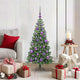 VidaXL Weihnachtsbaum mit 150 LEDs mit standardmäßigem grünem 120 cm PVC