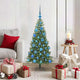 VidaXL Weihnachtsbaum mit 150 LEDs mit standardmäßigem grünem 120 cm PVC
