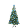 VidaXL Weihnachtsbaum mit 150 LEDs mit standardmäßigem grünem 120 cm PVC