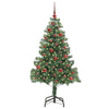 VidaXL Weihnachtsbaum mit 150 LEDs mit standardmäßigem grünem 150 cm PVC