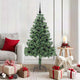 VidaXL Weihnachtsbaum mit 150 LEDs mit standardmäßigem grünem 150 cm PVC