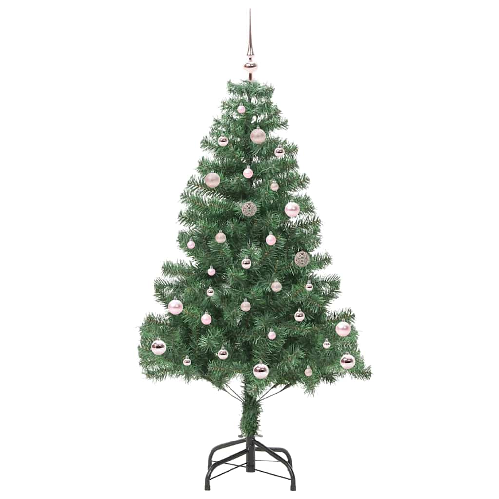 VidaXL Weihnachtsbaum mit 150 LEDs mit standardmäßigem grünem 150 cm PVC