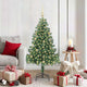 VidaXL Weihnachtsbaum mit 150 LEDs mit standardmäßigem grünem 150 cm PVC