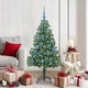 VidaXL Weihnachtsbaum mit 150 LEDs mit standardmäßigem grünem 150 cm PVC