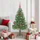VidaXL Weihnachtsbaum mit 150 LEDs mit standardmäßigem grünem 150 cm PVC