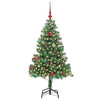 VidaXL Weihnachtsbaum mit 150 LEDs mit standardmäßigem grünem 150 cm PVC
