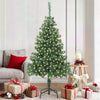 Vidaxx Weihnachtsbaum mit 300 LEDs mit standardmäßigem grünem 180 cm PVC