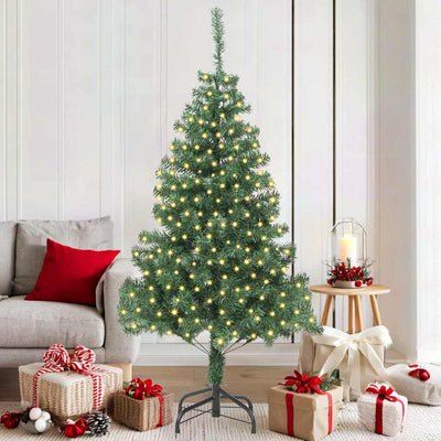 Vidaxx Weihnachtsbaum mit 300 LEDs mit standardmäßigem grünem 180 cm PVC