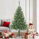 Vidaxx Weihnachtsbaum mit 300 LEDs mit standardmäßigem grünem 180 cm PVC