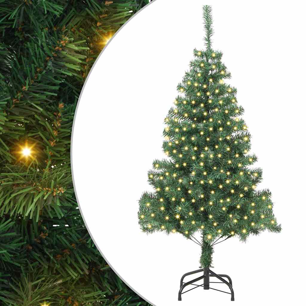 Vidaxx Weihnachtsbaum mit 300 LEDs mit standardmäßigem grünem 180 cm PVC