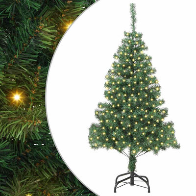 Vidaxx Weihnachtsbaum mit 300 LEDs mit standardmäßigem grünem 180 cm PVC