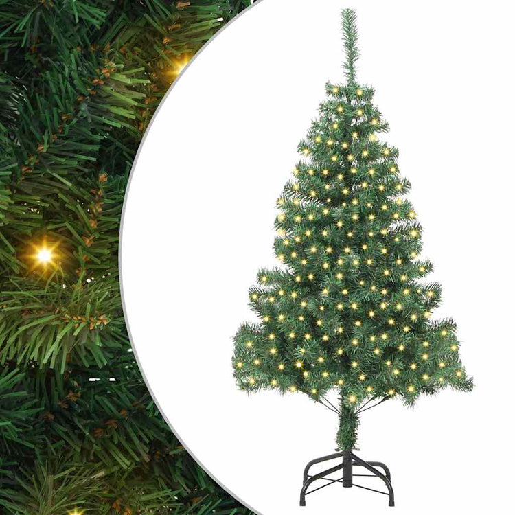 Vidaxx Weihnachtsbaum mit 300 LEDs mit standardmäßigem grünem 180 cm PVC