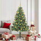 Vidaxx Weihnachtsbaum mit 300 LEDs mit standardmäßigem grünem 180 cm PVC