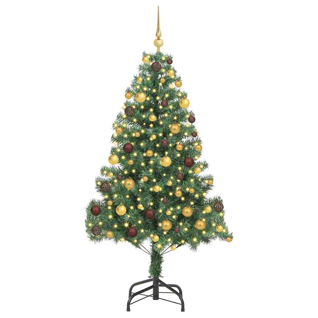 Vidaxx Weihnachtsbaum mit 300 LEDs mit standardmäßigem grünem 180 cm PVC