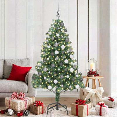 Vidaxx Weihnachtsbaum mit 300 LEDs mit standardmäßigem grünem 180 cm PVC