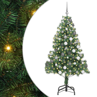 Vidaxx Weihnachtsbaum mit 300 LEDs mit standardmäßigem grünem 180 cm PVC