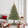 Vidaxx Weihnachtsbaum mit 300 LEDs mit standardmäßigem grünem 180 cm PVC