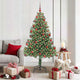 Vidaxx Weihnachtsbaum mit 300 LEDs mit standardmäßigem grünem 180 cm PVC