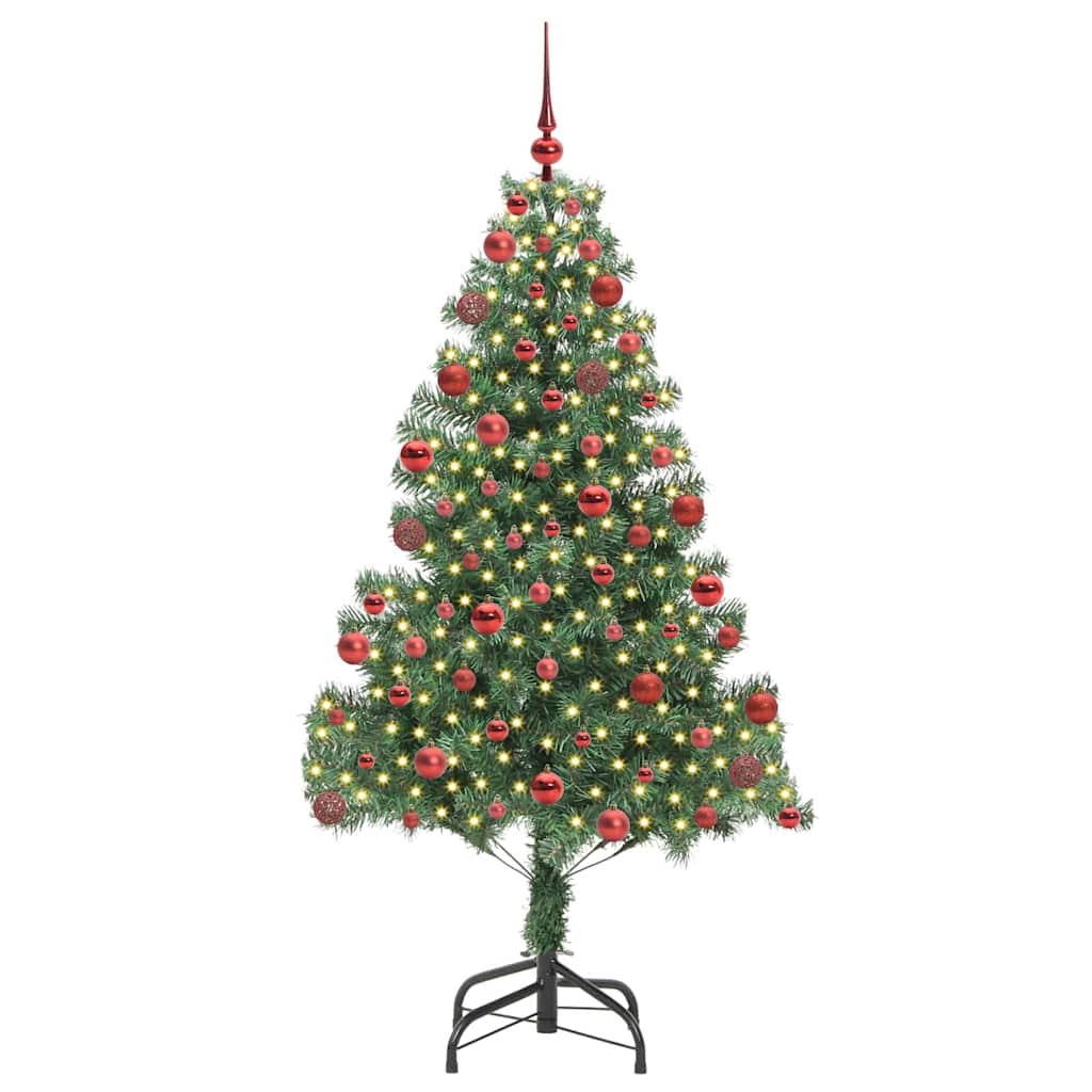 Vidaxx Weihnachtsbaum mit 300 LEDs mit standardmäßigem grünem 180 cm PVC