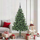 Vidaxx Weihnachtsbaum mit 300 LEDs mit standardmäßigem grünem 180 cm PVC