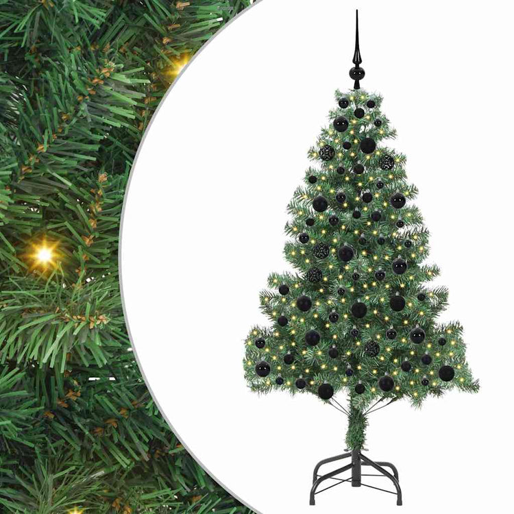Vidaxx Weihnachtsbaum mit 300 LEDs mit standardmäßigem grünem 180 cm PVC