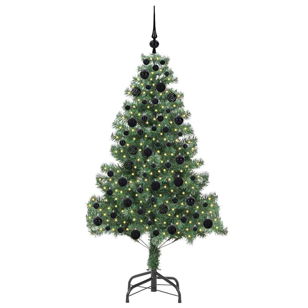 Vidaxx Weihnachtsbaum mit 300 LEDs mit standardmäßigem grünem 180 cm PVC
