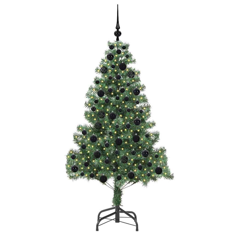 Vidaxx Weihnachtsbaum mit 300 LEDs mit standardmäßigem grünem 180 cm PVC
