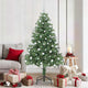 Vidaxx Weihnachtsbaum mit 300 LEDs mit standardmäßigem grünem 180 cm PVC