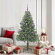 Vidaxx Weihnachtsbaum mit 300 LEDs mit standardmäßigem grünem 180 cm PVC