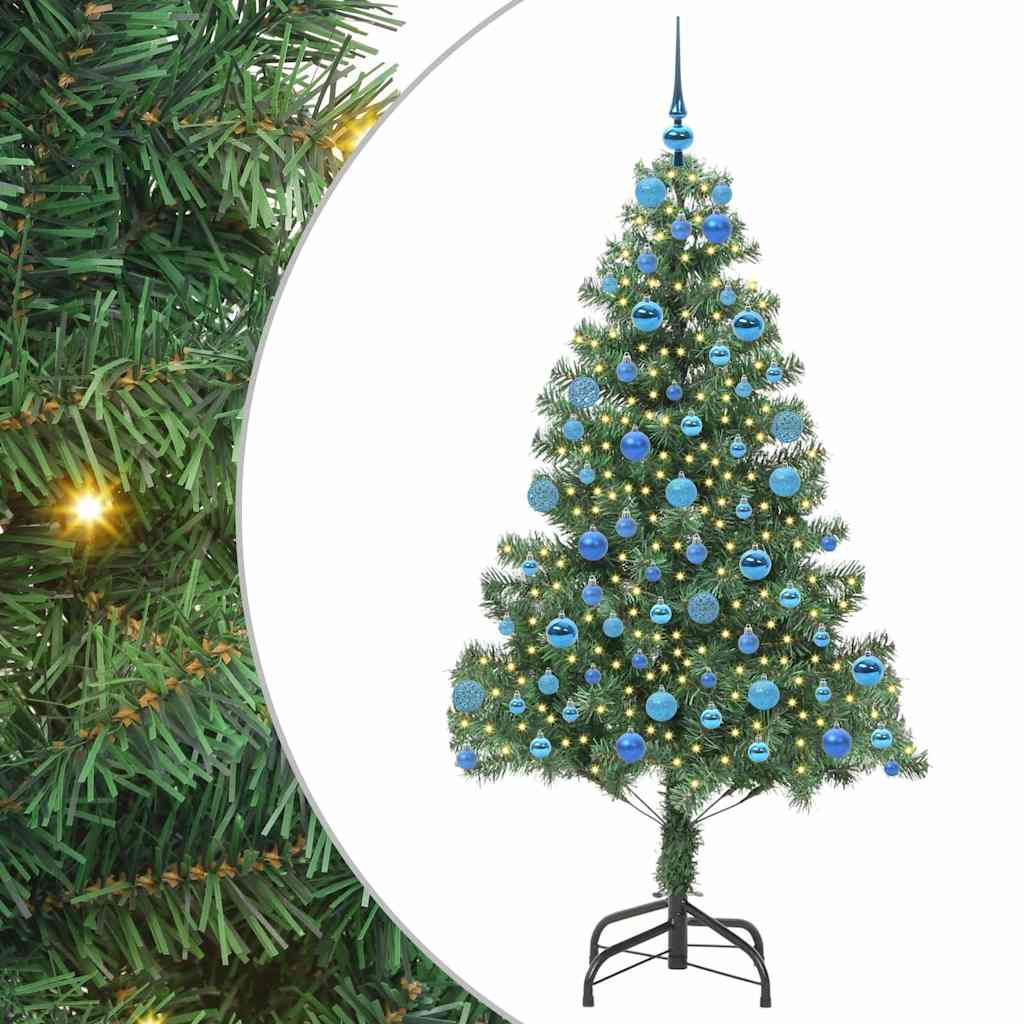 Vidaxx Weihnachtsbaum mit 300 LEDs mit standardmäßigem grünem 180 cm PVC