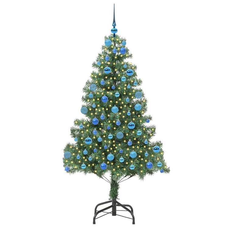 Vidaxx Weihnachtsbaum mit 300 LEDs mit standardmäßigem grünem 180 cm PVC