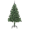 VidaXL Weihnachtsbaum mit 300 LEDs mit standardmäßigem grünem 210 cm PVC