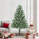 VidaXL Weihnachtsbaum mit 300 LEDs mit standardmäßigem grünem 210 cm PVC