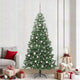 VidaXL Weihnachtsbaum mit 300 LEDs mit standardmäßigem grünem 240 cm PVC