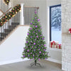 VidaXL Weihnachtsbaum mit 300 LEDs mit standardmäßigem grünem 240 cm PVC
