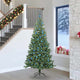 VidaXL Weihnachtsbaum mit 300 LEDs mit standardmäßigem grünem 240 cm PVC