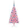 VidaXL Weihnachtsbaum mit 150 LEDs mit standardmäßigem rosa 120 cm PVC