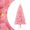 VidaXL Weihnachtsbaum mit 150 LEDs mit standardmäßigem rosa 150 cm PVC