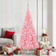 VidaXL Weihnachtsbaum mit 300 LEDs mit standardmäßigem rosa 180 cm PVC