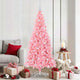 VidaXL Weihnachtsbaum mit 300 LEDs mit standardmäßigem rosa 180 cm PVC