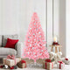VidaXL Weihnachtsbaum mit 300 LEDs mit standardmäßigem rosa 180 cm PVC