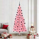 VidaXL Weihnachtsbaum mit 300 LEDs mit standardmäßigem rosa 210 cm PVC