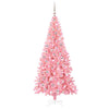 VidaXL Weihnachtsbaum mit 300 LEDs mit standardmäßigem rosa 210 cm PVC
