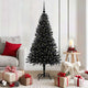 Vidaxx Weihnachtsbaum mit 150 LEDs mit standardmäßigem schwarzem 150 cm PVC