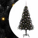 Vidaxx Weihnachtsbaum mit 150 LEDs mit standardmäßigem schwarzem 150 cm PVC