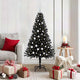 Vidaxx Weihnachtsbaum mit 150 LEDs mit standardmäßigem schwarzem 150 cm PVC