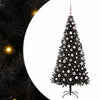 VidaXL Weihnachtsbaum mit 300 LEDs mit standardmäßigem schwarzem 180 cm PVC